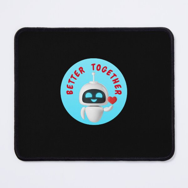 Item preview, Cute AI Robot Holding a Heart designed and sold by Hope-it-fits.