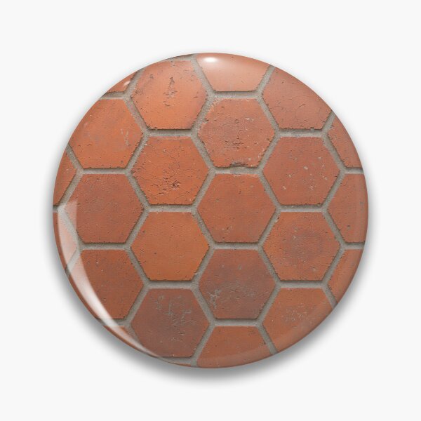Item preview, Rustic Terracotta Hexagon Tile Pattern designed and sold by Aimaniia666.