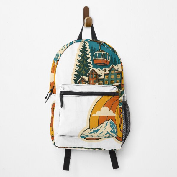 Item preview, Whistler Canada Travel Souvenir - Retro Illustration designed and sold by VisualArtsOasis.