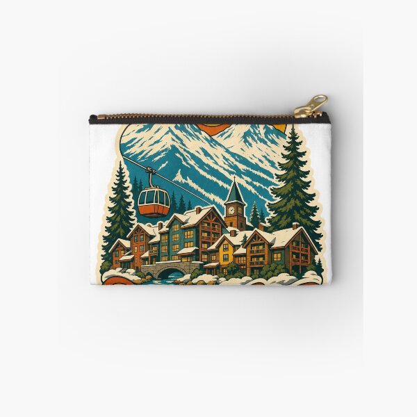 Item preview, Whistler Canada Travel Souvenir - Retro Illustration designed and sold by VisualArtsOasis.