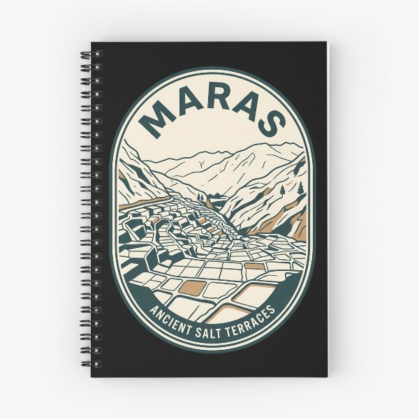 Item preview, Maras Peru Ancient Salt Terraces Vintage Travel Emblem designed and sold by k3rstman1.