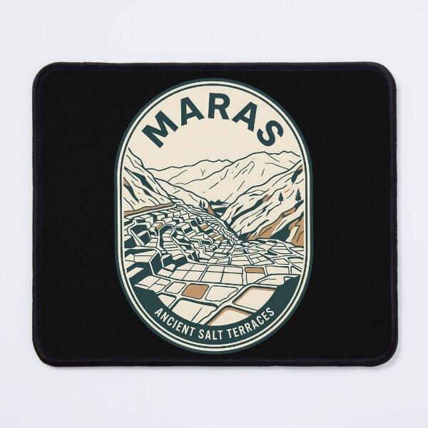 Item preview, Maras Peru Ancient Salt Terraces Vintage Travel Emblem designed and sold by k3rstman1.
