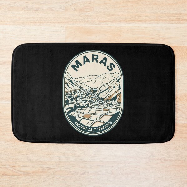 Item preview, Maras Peru Ancient Salt Terraces Vintage Travel Emblem designed and sold by k3rstman1.