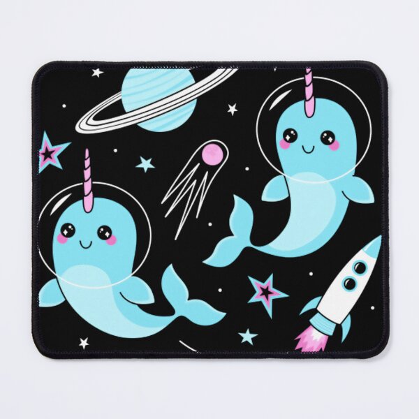 Item preview, Cosmic Pastel Space Narwhal designed and sold by Mahunkaz-Studio.