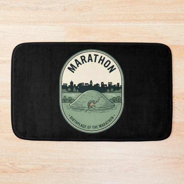 Item preview, Marathon Greece Vintage Travel Emblem Greek History designed and sold by k3rstman1.
