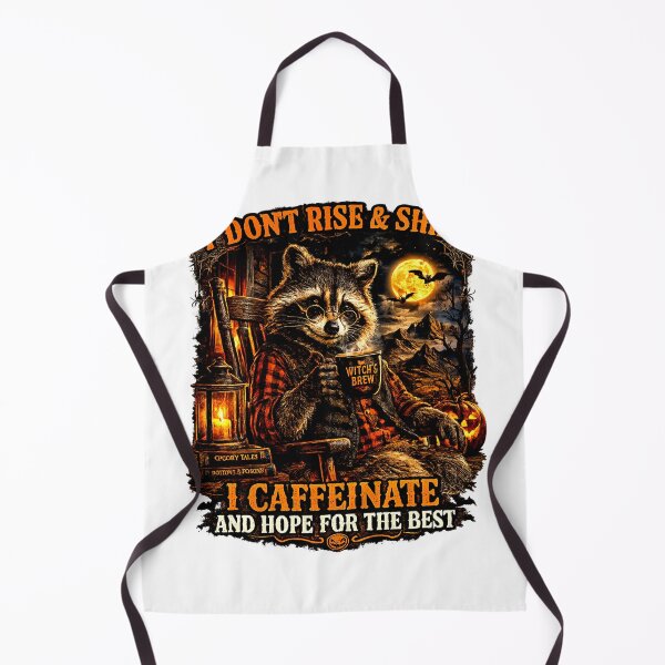 Artikelvorschau, Halloween-Kaffee-Waschbär entworfen und verkauft von NativeGraffix.