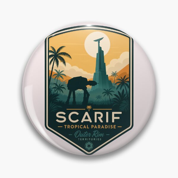 Item preview, Scarif Tropical Paradise- Outer Rim Territories designed and sold by FrontierCosmic.