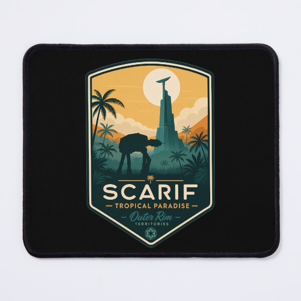Item preview, Scarif Tropical Paradise- Outer Rim Territories designed and sold by FrontierCosmic.