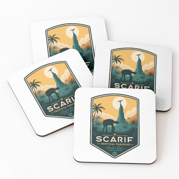 Item preview, Scarif Tropical Paradise- Outer Rim Territories designed and sold by FrontierCosmic.