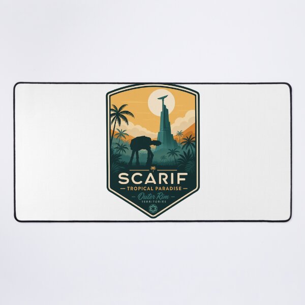 Item preview, Scarif Tropical Paradise- Outer Rim Territories designed and sold by FrontierCosmic.
