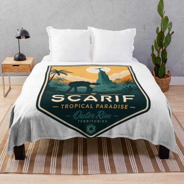 Item preview, Scarif Tropical Paradise- Outer Rim Territories designed and sold by FrontierCosmic.
