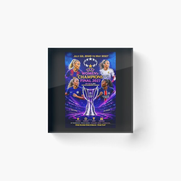 Item preview, UEFA Women's Championship Season - July 22, 2026 to May 2027 designed and sold by DBM Photo Art 1.