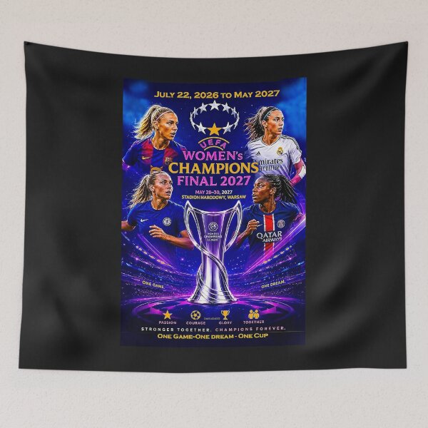 Item preview, Temporada del Campeonato Femenino de la UEFA: del 22 de julio de 2026 a mayo de 2027. designed and sold by DBM Photo Art 1.