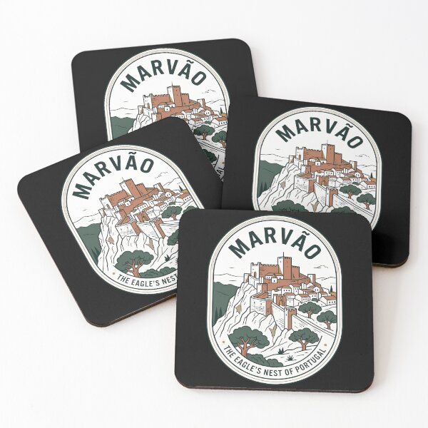 Item preview, Marvão Portugal Vintage Travel Emblem Eagle's Nest designed and sold by k3rstman1.
