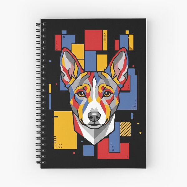 Item preview, Funny Basenji Colorful Blocks Geometric Art Mom Dad Kids designed and sold by FurryHavenPH.