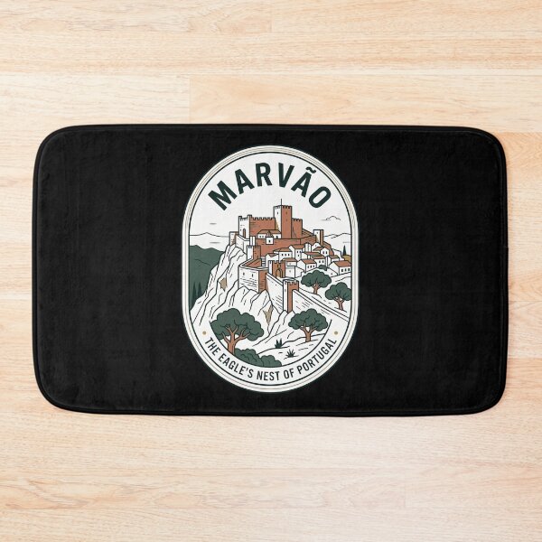 Item preview, Marvão Portugal Vintage Travel Emblem Eagle's Nest designed and sold by k3rstman1.