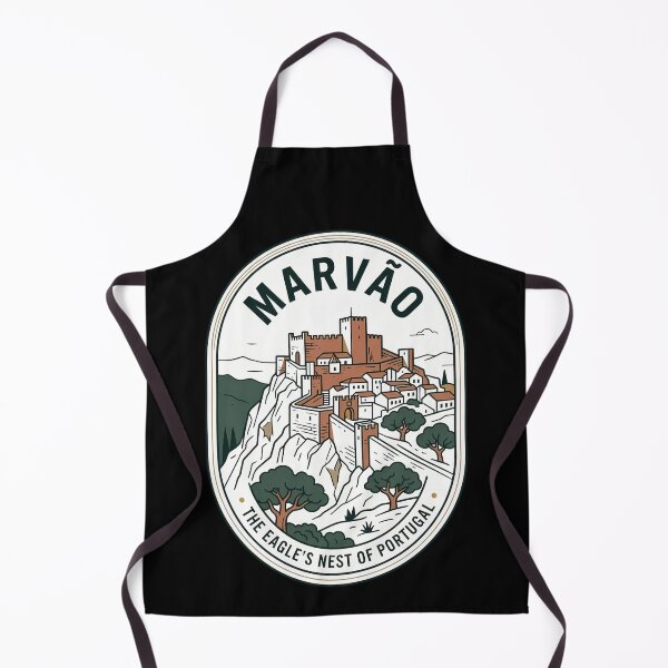 Item preview, Marvão Portugal Vintage Travel Emblem Eagle's Nest designed and sold by k3rstman1.