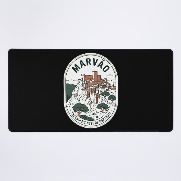 Item preview, Marvão Portugal Vintage Travel Emblem Eagle's Nest designed and sold by k3rstman1.