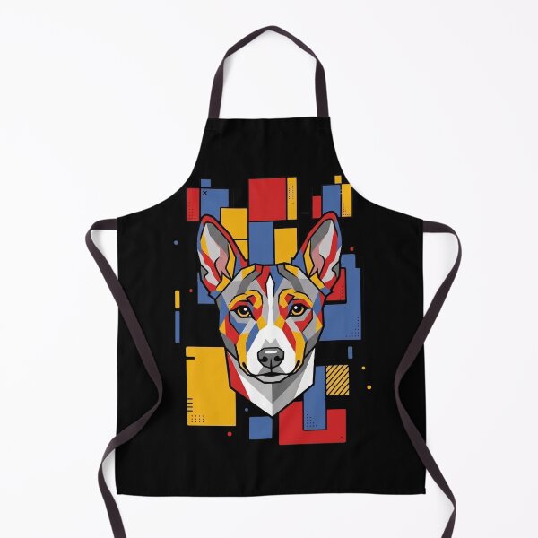 Item preview, Funny Basenji Colorful Blocks Geometric Art Mom Dad Kids designed and sold by FurryHavenPH.