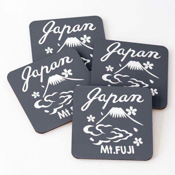 Item preview, Japan Mt. Fuji - Minimalist Cherry Blossom Mountain Silhouette designed and sold by Velustro Shop.