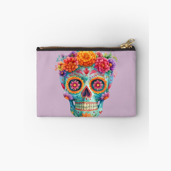 Item preview, Dia de Muertos Floral Sugar Skull | Mexican Calavera Art designed and sold by MythicMood.