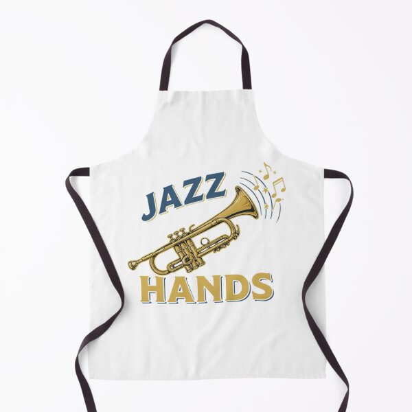 Item preview, Jazz Hands – Trumpet Music Pun Fun Design designed and sold by Midnight Veil Designs.