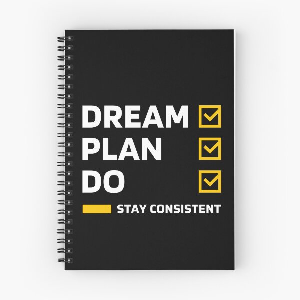 Item preview, Dream. Plan. Stay Consistent. | Motivational Quote To Achieve Your Goals  designed and sold by BrokenLabel.