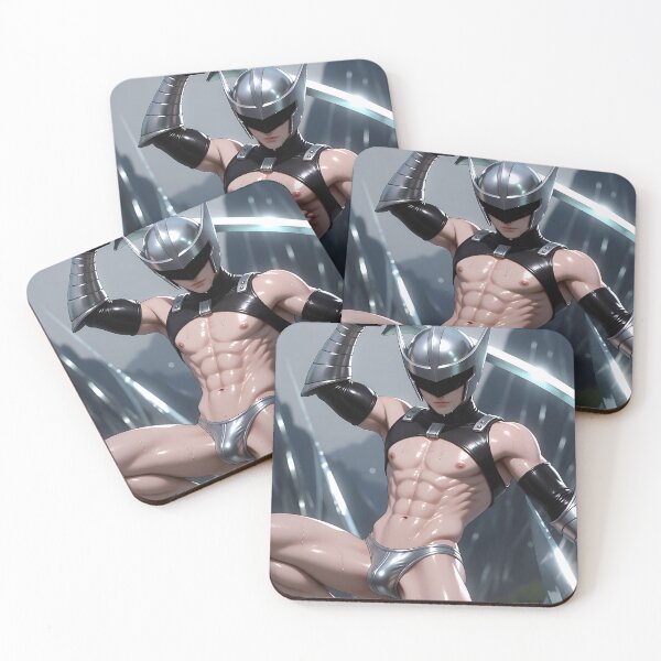 Item preview, Cyber Samurai Warrior – Futuristic Silver Armor Fantasy Illustration designed and sold by ZhivanCrimson.