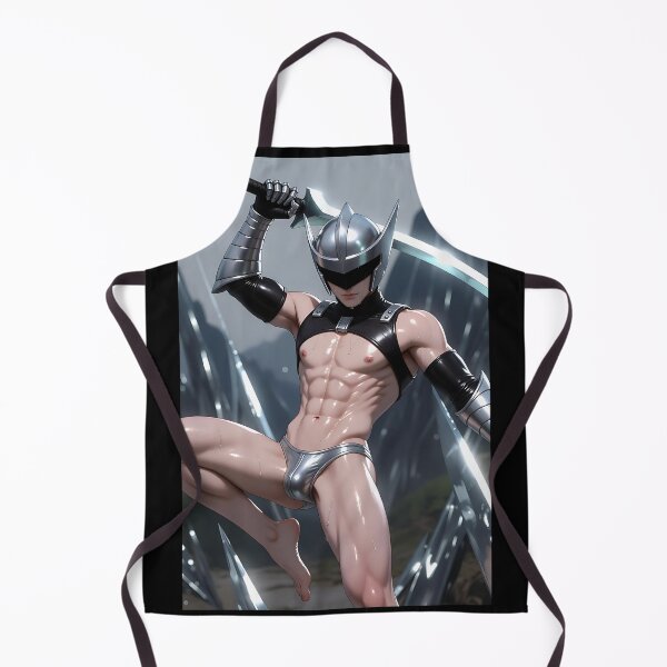 Item preview, Cyber Samurai Warrior – Futuristic Silver Armor Fantasy Illustration designed and sold by ZhivanCrimson.