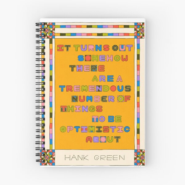 Item preview, Tremendous Number Of Things To Be Optimistic About - Hank Green designed and sold by carolinaebell.