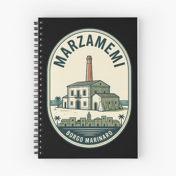 Item preview, Marzamemi Sicily Vintage Travel Emblem Borgo Marinaro designed and sold by k3rstman1.