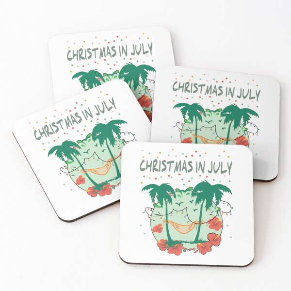 Item preview, Christmas in July: Tropical colorful Christmas tree designed and sold by vibeno1.