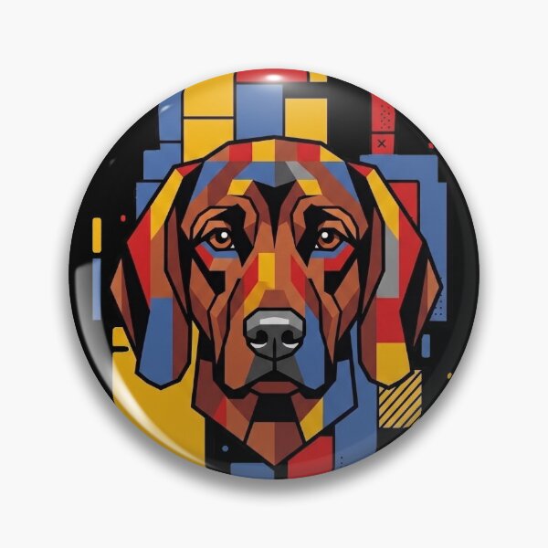 Item preview, Funny Bavarian Mountain Scent Hound Colorful Blocks Geometric Art Mom Dad Kids designed and sold by FurryHavenPH.