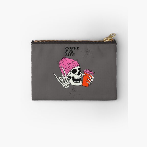 Item preview, Coffee is Life Skull Design designed and sold by Wild Ink Works.