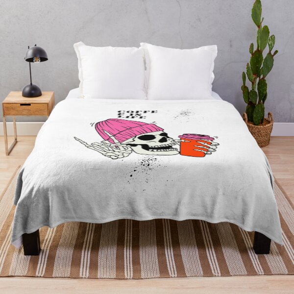Item preview, Coffee is Life Skull Design designed and sold by Wild Ink Works.