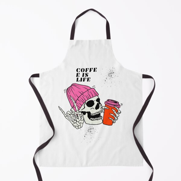 Item preview, Coffee is Life Skull Design designed and sold by Wild Ink Works.