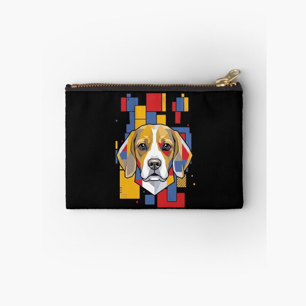 Item preview, Funny Beagle Colorful Blocks Geometric Art Mom Dad Kids designed and sold by FurryHavenPH.