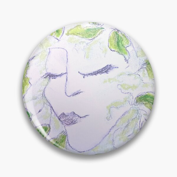 Item preview, Face Drawing Nature Leaves designed and sold by JHadfieldArt.