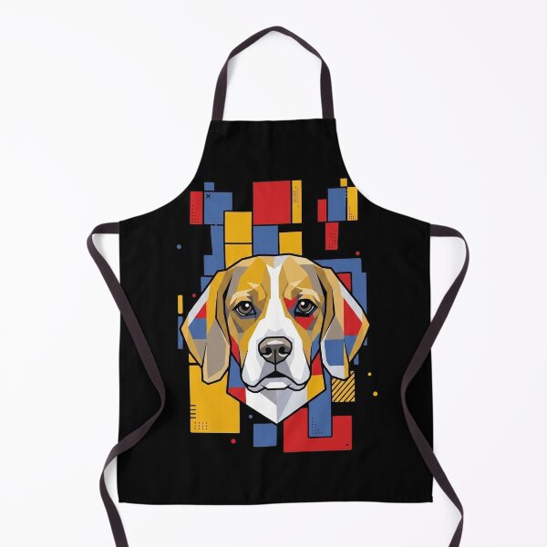 Item preview, Funny Beagle Colorful Blocks Geometric Art Mom Dad Kids designed and sold by FurryHavenPH.