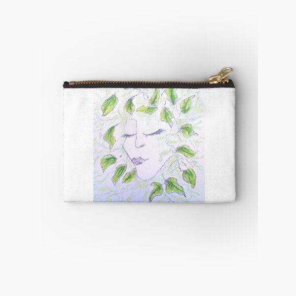 Item preview, Face Drawing Nature Leaves designed and sold by JHadfieldArt.