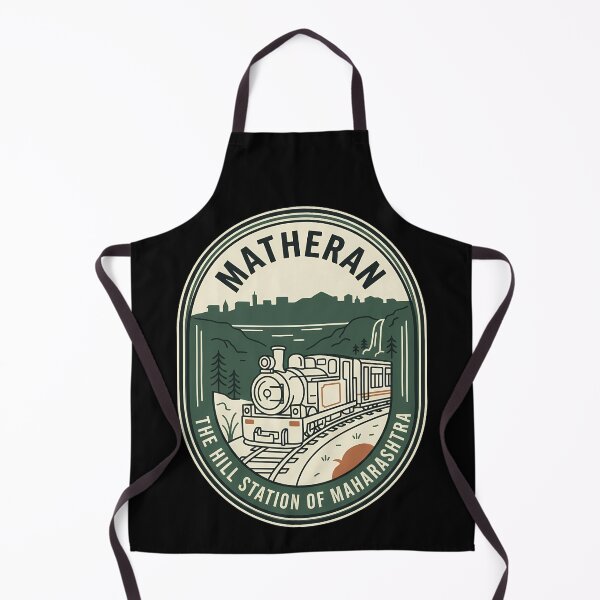 Item preview, Matheran Hill Station Vintage Travel Emblem Train designed and sold by k3rstman1.