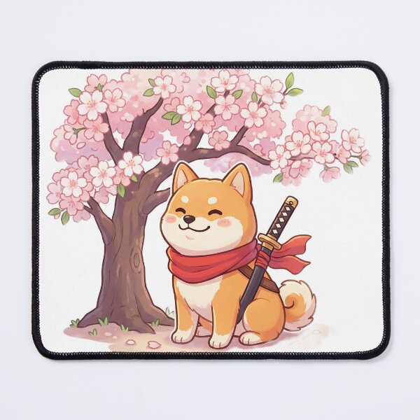 Item preview, Cute Shiba Inu Samurai designed and sold by SutekiArt.