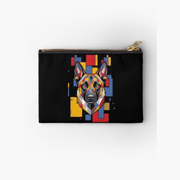 Item preview, Funny Belgian Malinois Colorful Blocks Geometric Art Mom Dad Kids designed and sold by FurryHavenPH.