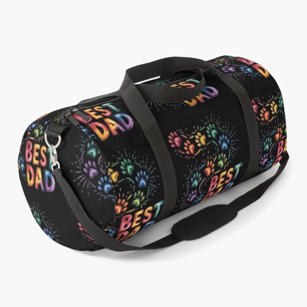 Item preview, Best Dad Colorful Paw Print  designed and sold by jkrphoto.