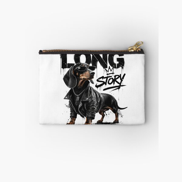 Item preview, Long Story Dachshund | Cool Streetwear Wiener Dog Graphic designed and sold by Pooch & Print Co..
