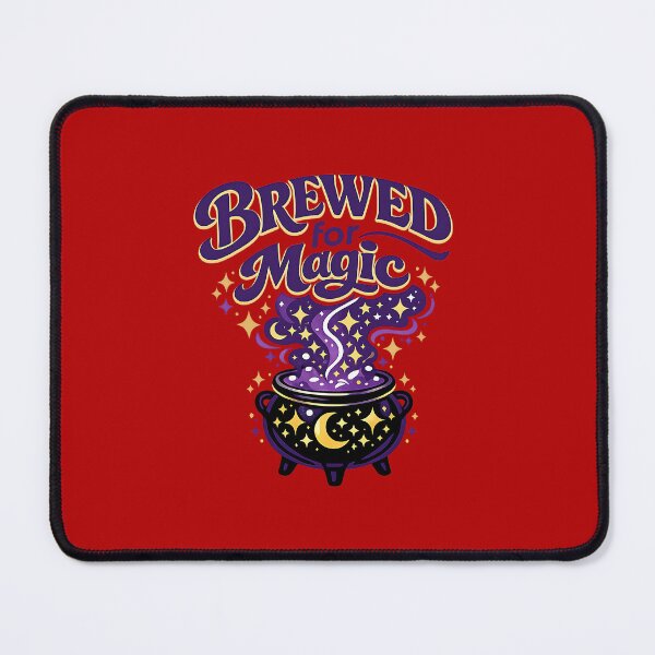 Item preview, Brewed for Magic – Witchy Cauldron Aesthetic Design designed and sold by DesignHouse07.