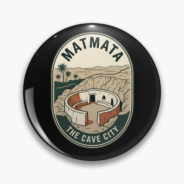 Item preview, Matmata Tunisia Vintage Travel Emblem Cave City designed and sold by k3rstman1.