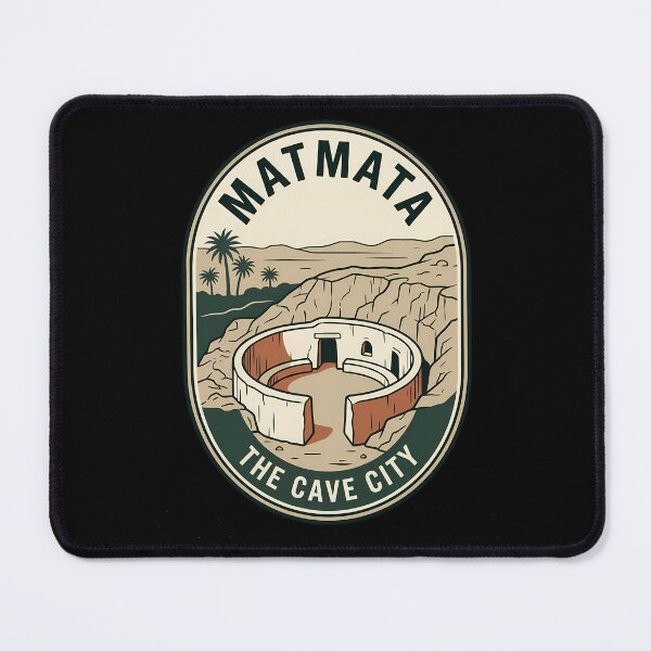 Item preview, Matmata Tunisia Vintage Travel Emblem Cave City designed and sold by k3rstman1.