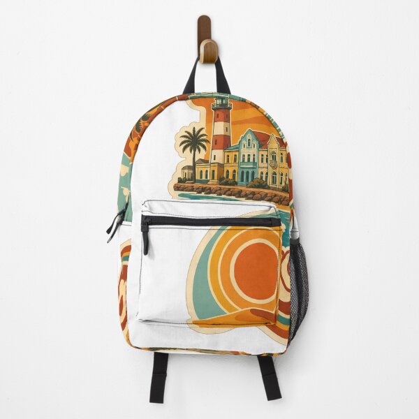 Item preview, Swakopmund Namibia Travel Souvenir - Retro Illustration designed and sold by VisualArtsOasis.