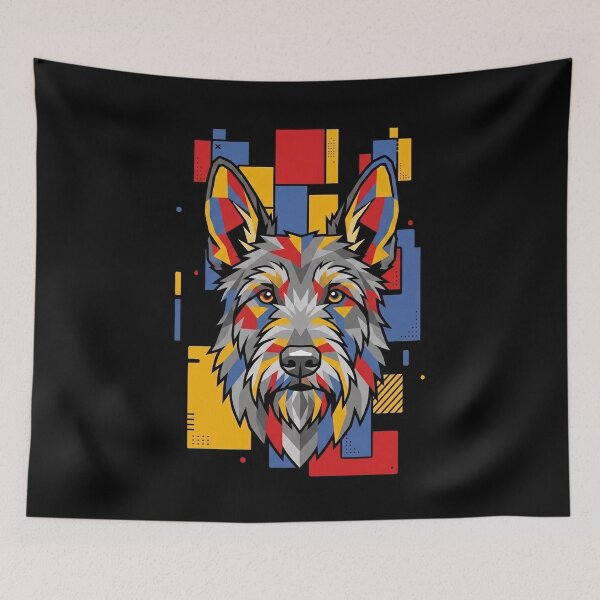 Item preview, Funny Berger Picard Colorful Blocks Geometric Art Mom Dad Kids designed and sold by FurryHavenPH.